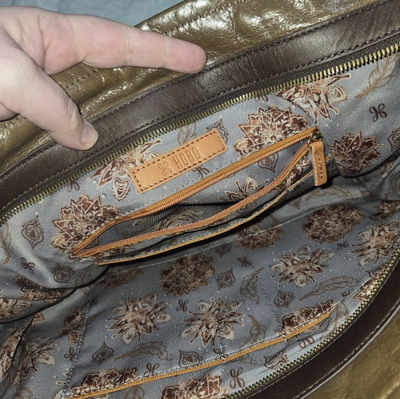 HOBO Brown Leather Tote Bag - Picture 8 of 8
